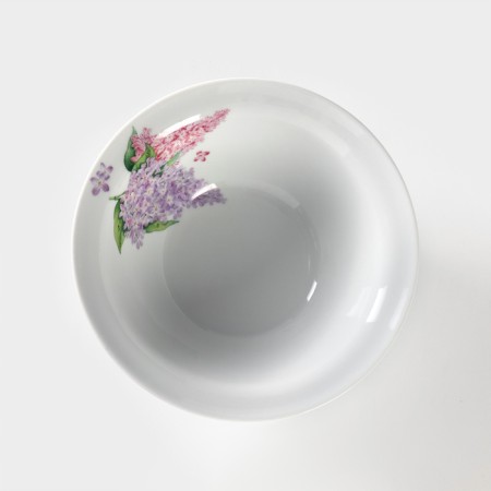 Porcelain plate "Lilac", 550 ml, D = 17 cm-2