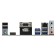 ASROCK A520M-HVS, AM4, A520, 2XDDR4, VGA, HDMI, MATX.