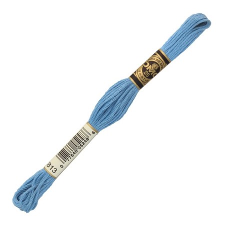 The threads of the DMC 117 (813), 12 pcs. packaged