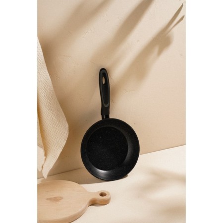Aluminum pan with anti -stick coating SL Home, D = 20, H = 4.3 cm, Black Color Black-6