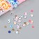 Beads in the box "Multi -colored" thread 0.8 mm 5 m 12x8.4x2.2 cm