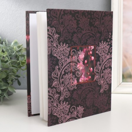 Photo album for 200 photos 10x15 cm, plastic. Bloom sheets Sakura-1