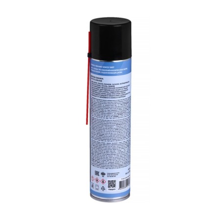 Lavr lubricant is white, with PTFE, 400 ml, Aerosol LN1741-4