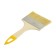Brush flat "Akor" metropolitan, artificial bristles, plastic handle, 100x8 mm