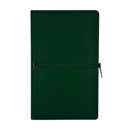 Diaumer Leduced A5, 136 Tokyo sheets, artificial leather cover, block 70 g/m2, green-6
