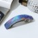 Hair clock "Pen" straight shine, 10.5 cm, mix