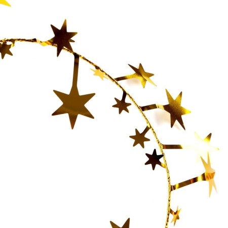 Wire for crafts and decor "Star" Length - 5 meters, Golden color-3