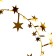 Wire for crafts and decor "Star" Length - 5 meters, Golden color