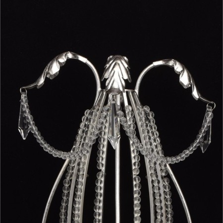 Bra Valencia, 2x40W E14, silver 47x43x26 cm-5