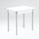 LOMBER table 790 (1180) x590x750, gray/white metallic