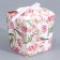 Bonbonniere box, gift packaging, “flowers”, 7.5 x 8 x 7.5 cm