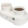 The chimney element Stout SCA-8080-240002, adapter for connecting pipes, DN80/80