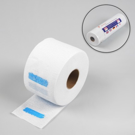 Paper collars with sticky tape, 85 pcs in roll