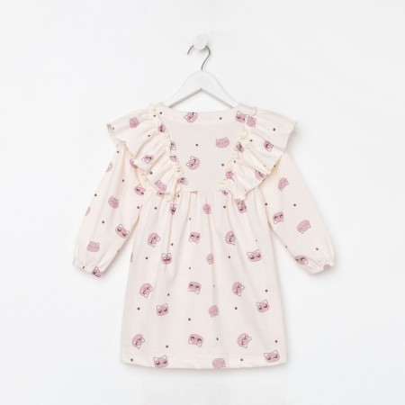 Платье детское KAFTAN "Dream" р.34 (122-128), бежевый-9