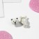 Clips children's "chosen" bears, black and white color