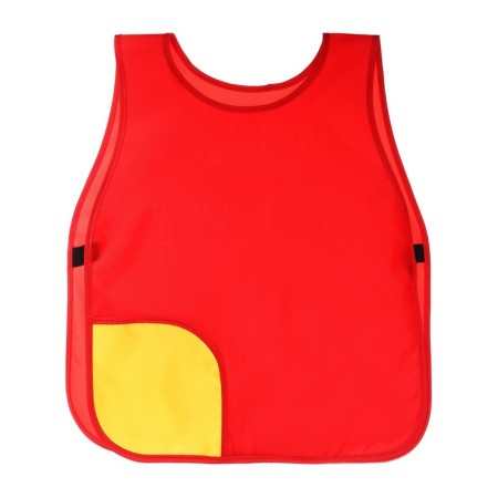 Apron for labor (cloak) + sleevens, 475 x 410/190 x 135 mm, (height 104-128), fn 2 red 9220