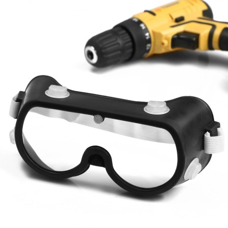 Protective tundra glasses, with polycarbonate lenses, black-2
