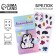 Keychain for keys with stickers in the set "cat", 4.7 x 10 cm