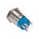Anti-Vandal button Ø19 250V Fix (5C) Off-on/On-OFF subv/green rexant