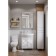 The Minimum Mirror “Minimum-65” Aquaton, white color