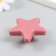 Pen for the casket ceramics, metal "Star" pink 4.9x4.9x2.2 cm