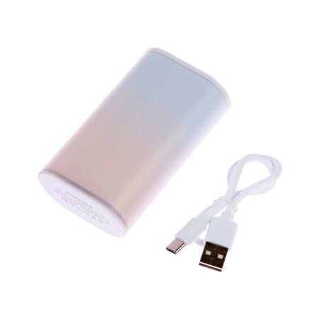 External battery Y213, 10000 mAh, USB, Type-C, 2 A, blue pink-9