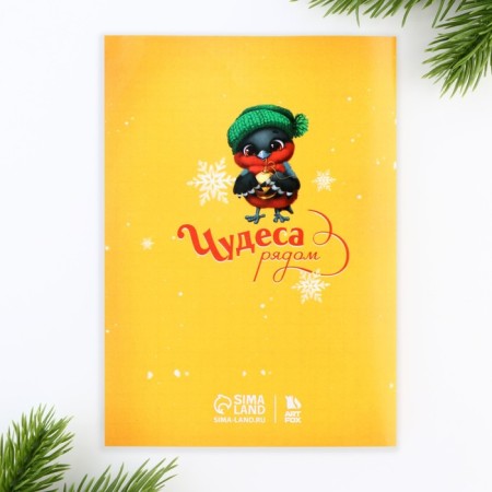 Gift New Year's set: notebook, pencils, stickers and the “Fairytale New Year” icon-4