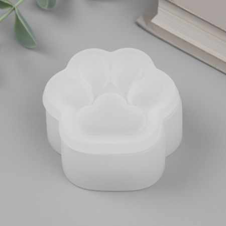 Mold Silicon "Casket - Paw" 6.5x6.1x2.8 cm