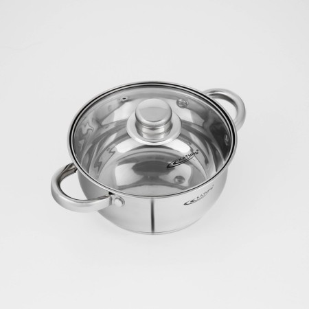 Set of pots "Grett", 2 subjects: 2.2/4.2 l, capsule, induction-4