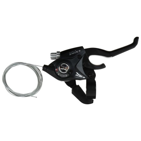 C.Star TS60-8S, with brake handle, right, 8 speeds, with a cable 2050 mm