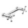 Shower mixer ARCO A5507, two -wound, chrome