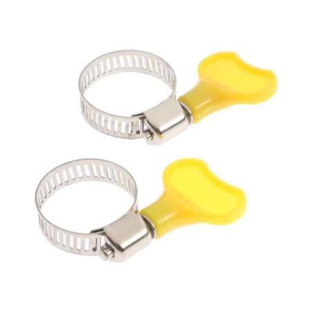 Chervyki clamp with PARK key, diameter 16-25 mm, width 8 mm, stainless steel, 2 pcs.-1