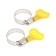 Chervyki clamp with PARK key, diameter 16-25 mm, width 8 mm, stainless steel, 2 pcs.