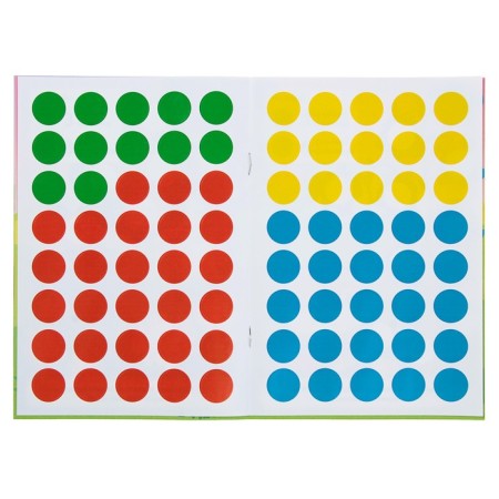 Teaching book "Learning Colors", 50 reusable stickers-2