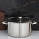 Cloudy pan "Profi", 9 l, d = 28 cm, metal lid