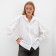 Women's blouse minku: Casual Collection Color White, rr 52