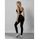 Sports suit female, size 42, black color