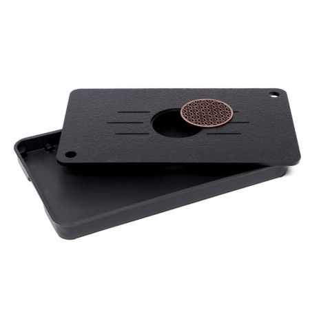Traine for the tea ceremony, 43.5 x 26.5 x 3.5 cm, black-2