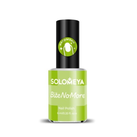 Gorky varnish for Nails Solomeya Bite No more "Negryzin", 6 ml
