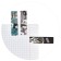 Bookmarks with adhesive edge (stickers) 15 x 55 mm, 5 colors of 25 sheets, plastic, Phoenix "Girl"