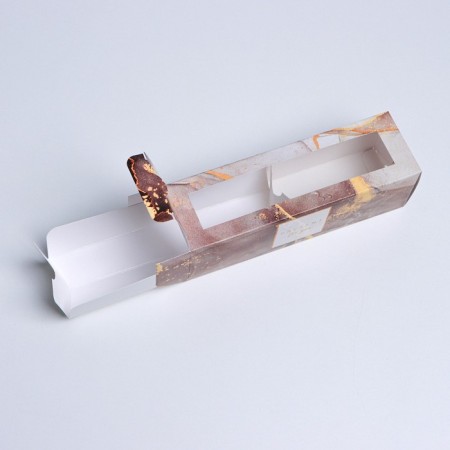 Box for Makarun, confectionery packaging "Present", 18 x 5.5 x 5.5 cm-2
