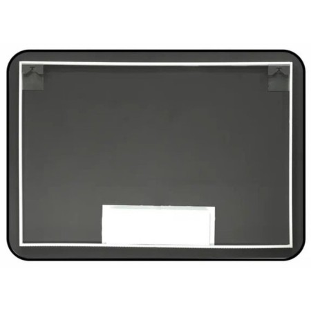 The bathroom mirror Uperwood Modul, 65x80 cm, touch button, black, warm backlight-2