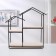 Shelf 2-tier shaking “House”, 28.5 × 11.5 × 23 cm, black color