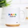 Sublimation mug "Search system Mom", with application