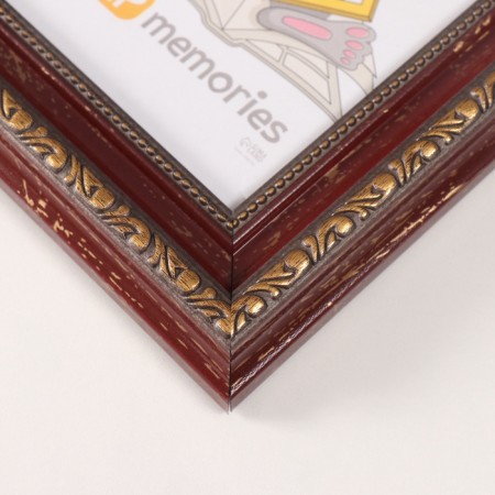 Photo frame Plastic "Babylon" 10x15 cm, red-borded-2