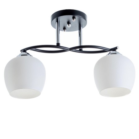 Alter chandelier 2he27 40w Black 42x21x27 cm Bayerlux