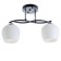 Alter chandelier 2he27 40w Black 42x21x27 cm Bayerlux