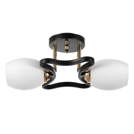 Chandelier 2780/2 E27 40W black and gold 45x35x25 cm Bayerlux