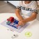 Electronic Evriki designer, 335 schemes, 31 elements, works from batteries