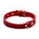 Collar of a single-layer leather unsyted, 1.2 cm, Osh 20-26 cm, mix of colors and types